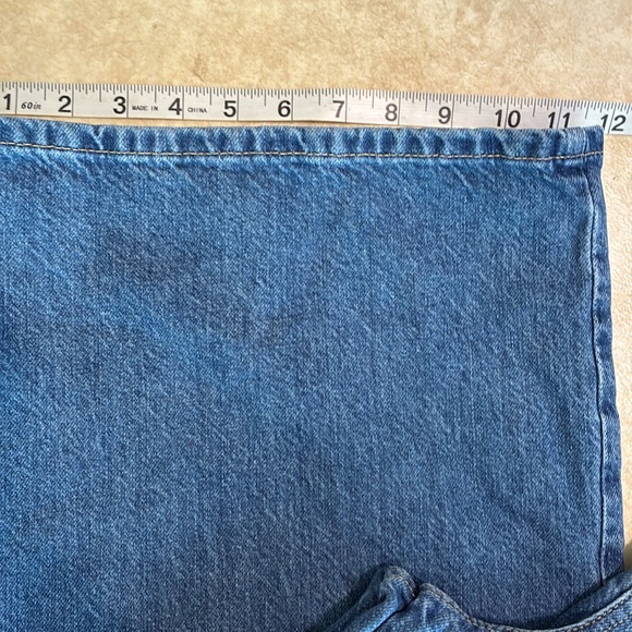 Boden High rise Slouch wide jeans. Slouch is a relaxed fit through hips, thighs - Picture 13 of 14